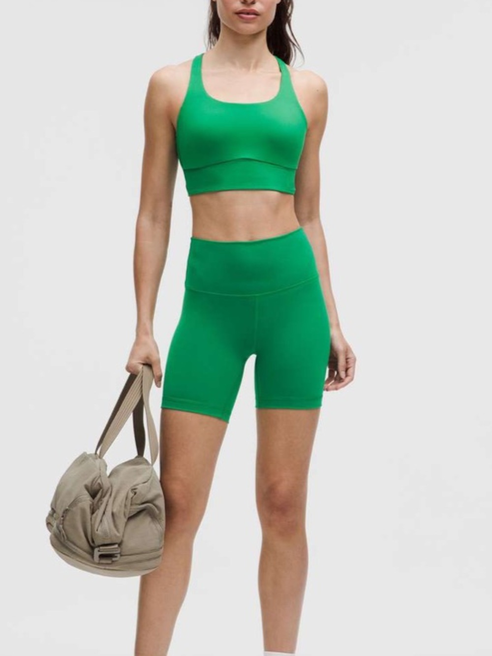 NWT Lululemon Wunder Train High-Rise 6” Shorts | Raceway Green | Women’s 4